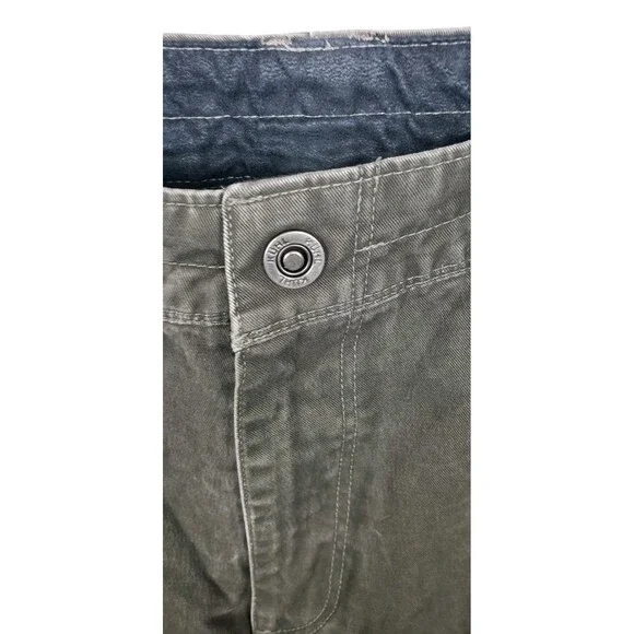 Kuhl Born In The Mountains Vintage Patina Dye Pants Rydr Gray 38x32 Outdoor Hike - Picture 3 of 8